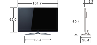 42V型ZG2の外形寸法図