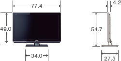 32V型ZP2の外形寸法図