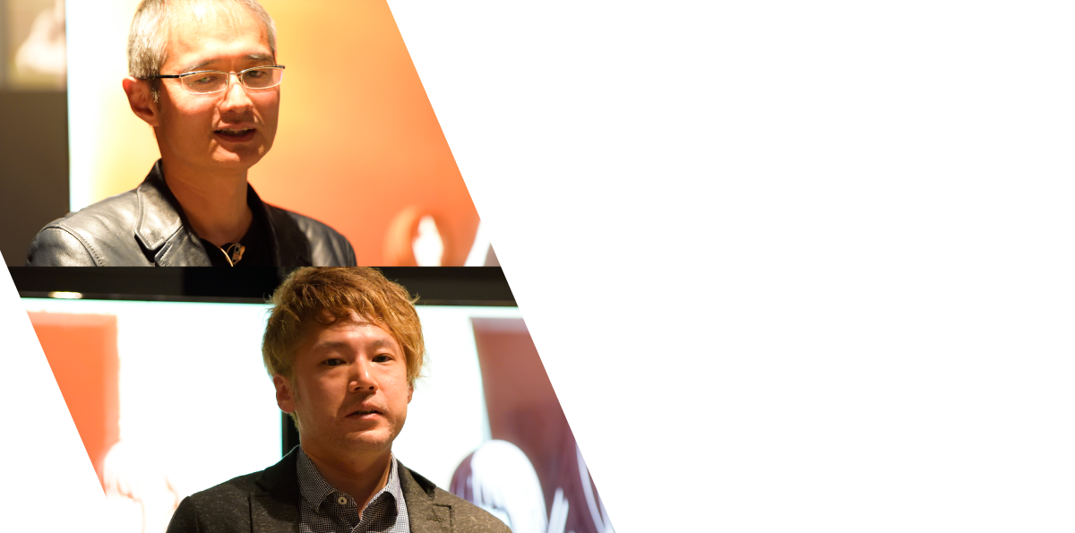 株式会社ポリゴン・ピクチュアズ 「シドニアの騎士」プロデューサー 石丸 健二様 株式会社ポリゴン・ピクチュアズ 「シドニアの騎士」副監督 吉平“Tady”直弘様